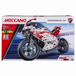Motocicleta Meccano Ducati Moto GP cu suspensie, 358 piese