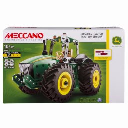 Set de constructie Meccano Tractor John Deere 8R, STEM, 10+ ani