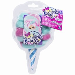 Papusa surpriza Candy Locks cu par parfumat si accesorii de coafat