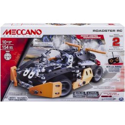 Masina Meccano Roadster RC 2 in 1 radiocomandata, 154 piese