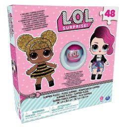 Puzzle LOL Surprise cu minge surpriza, 48 piese, Spin Master