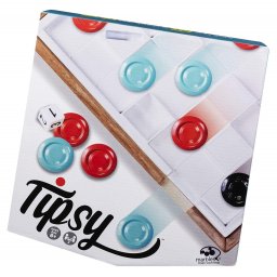 Joc de strategie 3D Tipsy din lemn pentru 2 jucatori, 8+ ani
