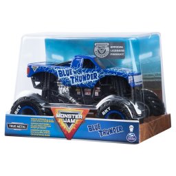 Macheta metalica Monster Jam Blue Thunder, scara 1:24