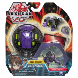 Bakugan Deka Jumbo Darkus Hydorous, figurina transformabila 7,6 cm