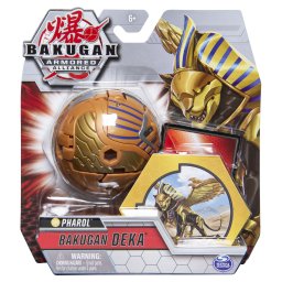 Bakugan Deka Pharol Jumbo, figurina transformabila 8 cm, auriu