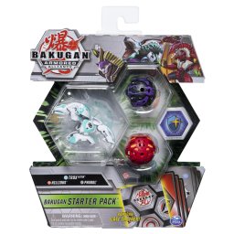 Set Bakugan Starter Pack cu Nillious, Pharol si Trox Ultra
