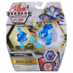 Bakugan Tretorous Ultra cu Baku-Gear si accesorii, albastru, 6+ ani