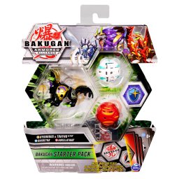 Bakugan pachet de start Hydorous x Trhyno Ultra cu 3 Bakugani