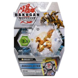 Bakugan Ultra Howlkor cu card Baku-Gear si 2 BakuCore, 6+ ani