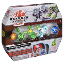 Set de lupta Bakugan Ultra Howlkor si Eenoch cu Baku-Gear