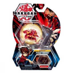 Bakugan Pyrus Trhyno, bila transformabila cu 2 carduri si 2 Baku-Core