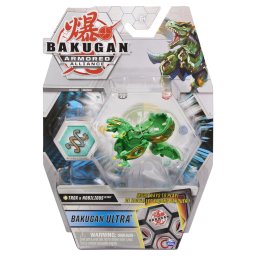 Bakugan Ultra Trox x Nobilious cu Baku-Gear si carduri, 6+ ani