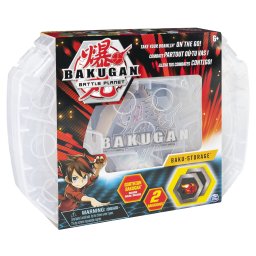 Caseta de depozitare Bakugan cu bila Gorthion si 2 BakuCores