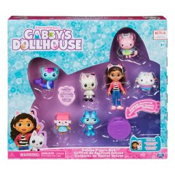 Set deluxe cu 7 figurine Gabby's Dollhouse si accesoriu surpriza