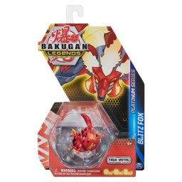 Bakugan Blitz Fox Platinum S5, figurina metalica transformabila