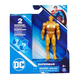 Figurina Superman 10 cm flexibila cu accesorii surpriza DC