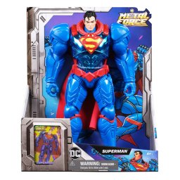 Figurina de actiune Superman Metal Force 30 cm, armura futurista
