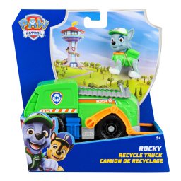 Patrula Catelusilor Rocky cu camion de reciclare si figurina