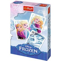 Carti de joc Pacalici Frozen pentru copii, 25 carti, 4+ ani