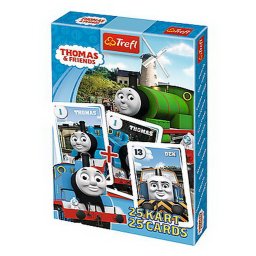 Carti de joc Pacalici Thomas si Prietenii, 25 carti, 4+ ani