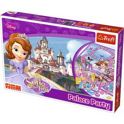 Joc de societate Trefl Sofia Intai - Petrecere la Palat, 3+ ani