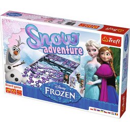 Joc de societate Frozen Snow Adventure Trefl pentru copii 4+ ani