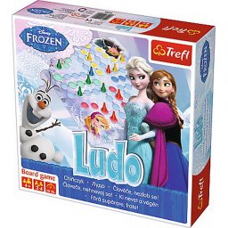 Joc de societate Ludo Frozen Trefl pentru copii 4+ ani