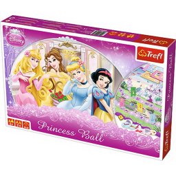 Joc de societate Disney Printese la Bal, TREFL, 2-4 jucatori, 3+ ani