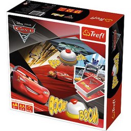 Joc de societate Boom Boom Cars 3 Trefl cu sonerie, 6 ani+