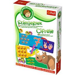 Puzzle educativ Invata cifrele - Micul Explorator, Trefl, 3 ani+