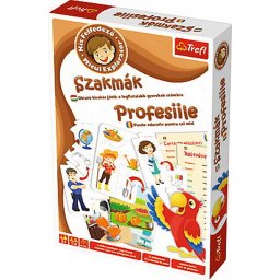 Joc educativ Profesiile pentru copii 3+ ani, Trefl, multicolor