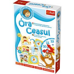 Joc educativ Invata Ceasul Micului Explorator pentru copii 3+