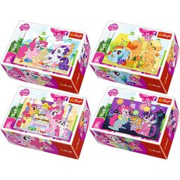 Puzzle Trefl Mini 54 piese My Little Pony pentru copii 4+ ani