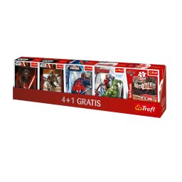 Puzzle Trefl Mini 60 piese cu licente Disney pentru baieti