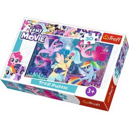 Puzzle Trefl My Little Pony, 30 piese, pentru copii 3+