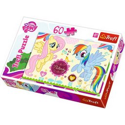 Puzzle Trefl 60 piese My Little Pony, ponei in parcul de distractii, 4+ ani