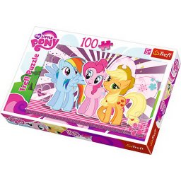 Puzzle Trefl My Little Pony 100 piese, Despre prietenie, 5+ ani