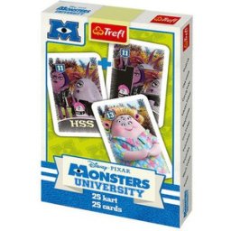 Carti de joc Pacalici Monster Trefl, 25 carti, 3 ani+, multicolor