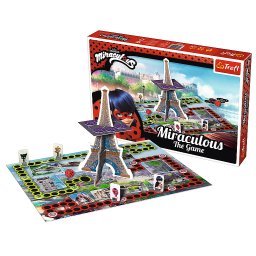 Joc de societate Miraculosii: Lupta in Turnul Eiffel, 5+ ani, Trefl