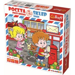 Joc educativ Oficiul Postal Trefl pentru copii 3+ ani, 1-3 jucatori