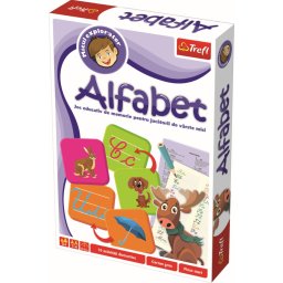 Joc educativ Descopera Alfabetul Trefl pentru copii 3+