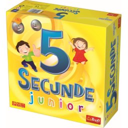 Joc de societate 5 Secunde Junior Trefl, pentru copii 8+ ani
