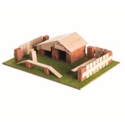 Set constructie cotet pentru caini din caramizi ceramice Brick Trick