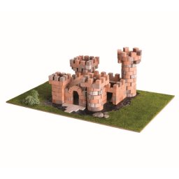 Set constructie palat medieval din caramizi ceramice Brick Trick