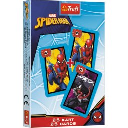 Carti de joc Pacalici Spider-Man, 25 carti, joc pentru copii 4+ ani