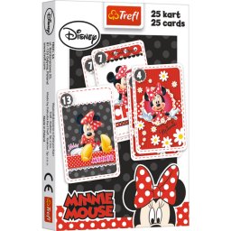 Carti de joc Pacalici Minnie Mouse, 25 carti, 4+ ani, Trefl