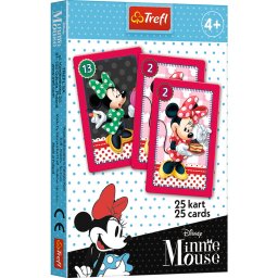 Joc de carti Pacalici Minnie Mouse pentru copii 4+ Trefl