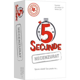 Joc de societate 5 Secunde Necenzurat pentru adulti, 18+, TREFL