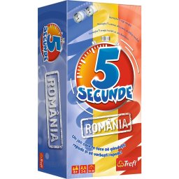 Joc de societate 5 Secunde Romania, rapid si distractiv, 8+ ani