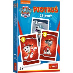 Joc de carti Pacalici Patrula Catelusilor, 25 carti, 4+ ani